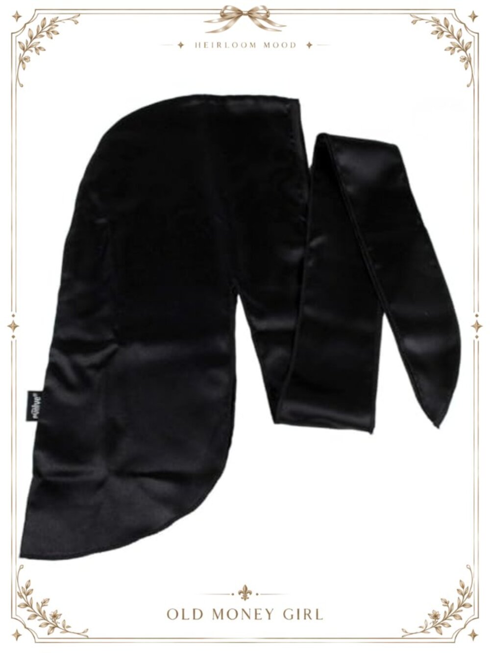 Satin Hair Wrap Scarf Non-Abrasive Nighttime Hair Protection